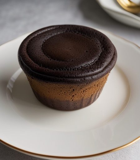 Milk-Chocolate Pan Souffle' recipe image