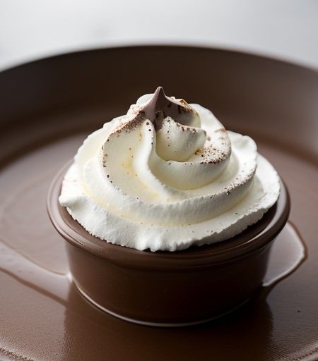 Milk Chocolate Whipped Cream Sauce recipe image