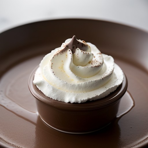 Milk Chocolate Whipped Cream Sauce recipe image