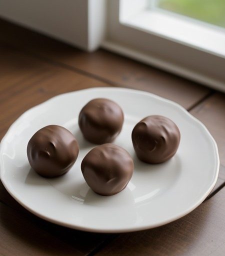 Milk Chocolate and Orange Truffles recipe image
