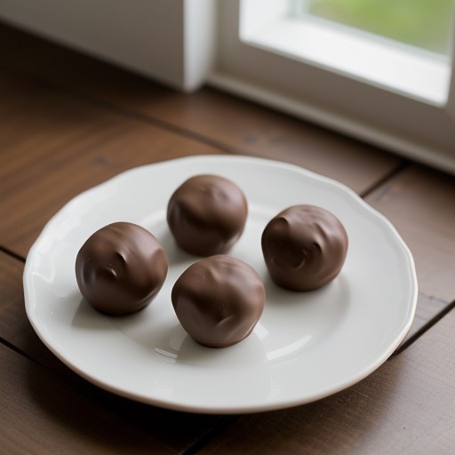 Milk Chocolate and Orange Truffles recipe image