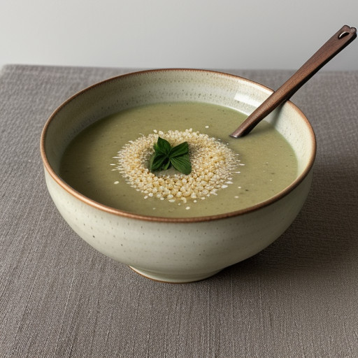 Millet-Cauliflower Soup recipe image