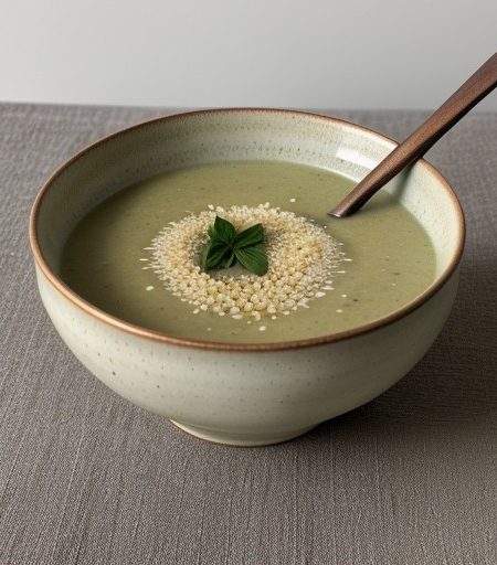 Millet-Cauliflower Soup recipe image