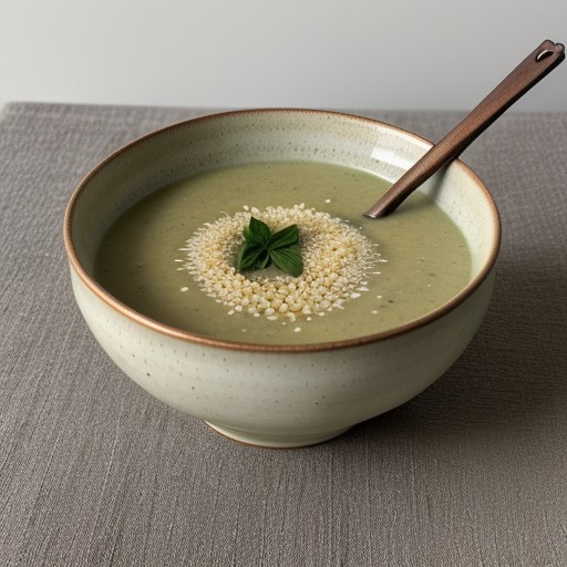 Millet-Cauliflower Soup recipe image