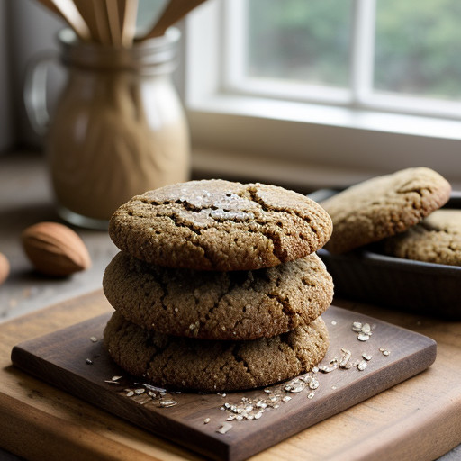Millet Molasses Cookies recipe image