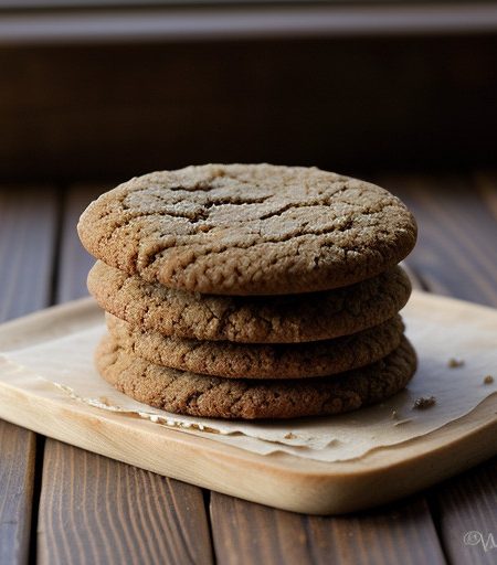 Millet Molasses Cookies recipe image