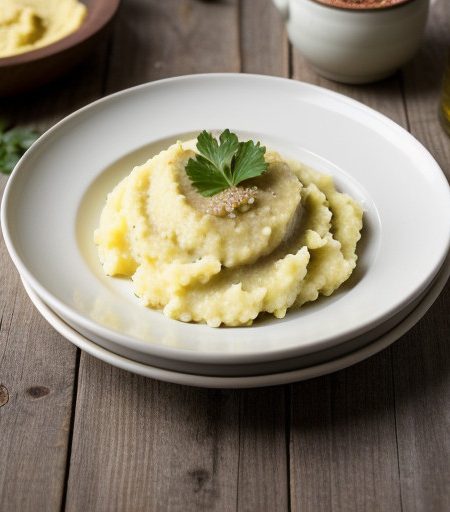 Millet Puree (Mock Mashed Potatoes recipe image
