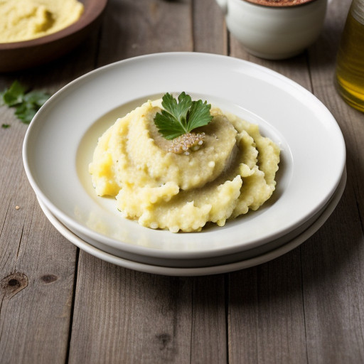 Millet Puree (Mock Mashed Potatoes recipe image