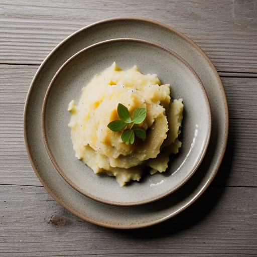 Millet & Turnip "Mashed Potatoes" recipe image