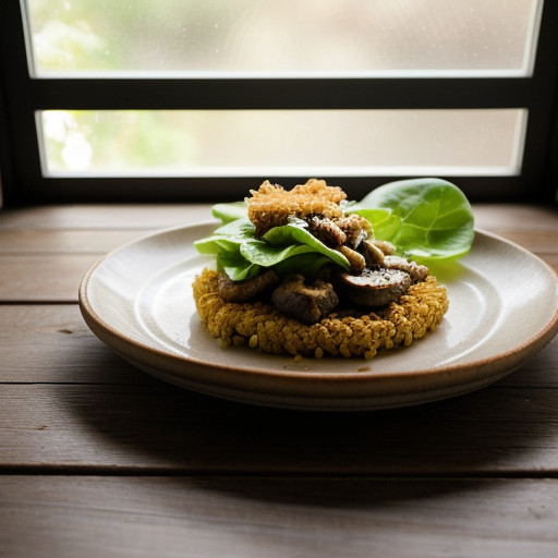 Minced Chicken With Lettuce recipe image