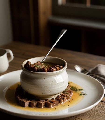 Minced Lamb Fondue recipe image
