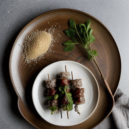 Minced Meat Kabobs recipe image