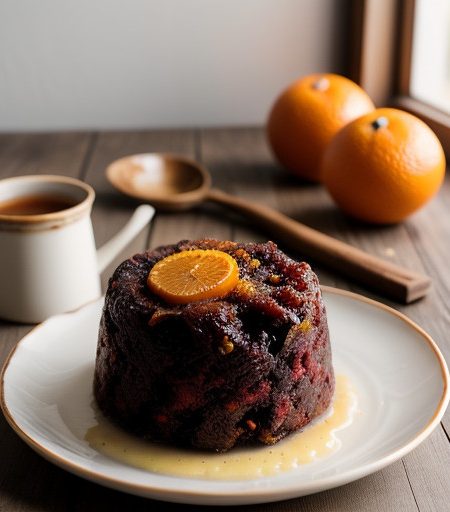 Mincemeat Plum Pudding recipe image