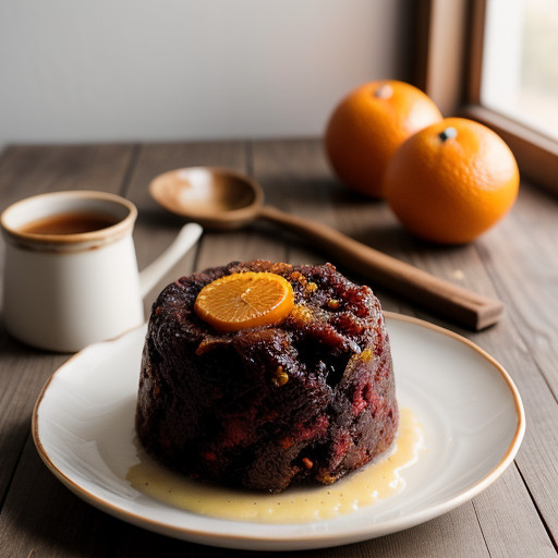 Mincemeat Plum Pudding recipe image
