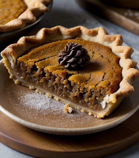 Mincemeat-Pumpkin Pie recipe image