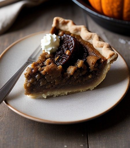 Mincemeat-Pumpkin Pie recipe image
