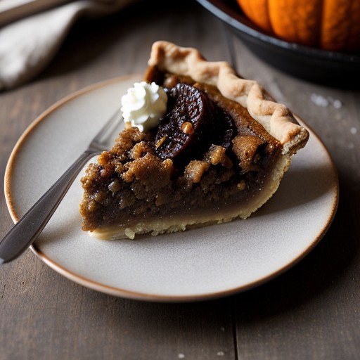 Mincemeat-Pumpkin Pie recipe image