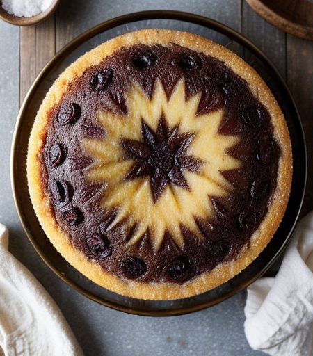 Mincemeat Upside-Down Cake recipe image