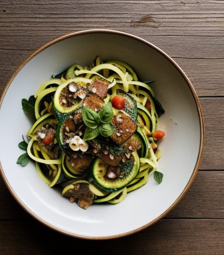 Mingle Mangle (Warm Zucchini Salad recipe image