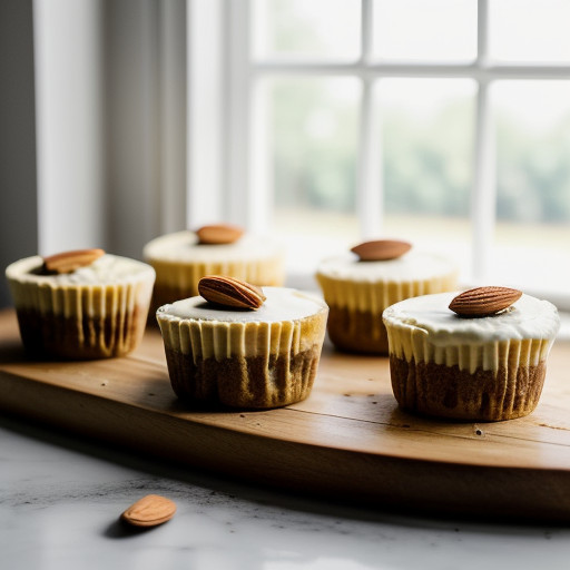 Mini Almond Cheesecakes recipe image