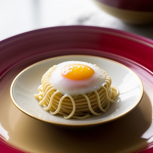 Mini Noodle Kugels With Raspberry Filling recipe image