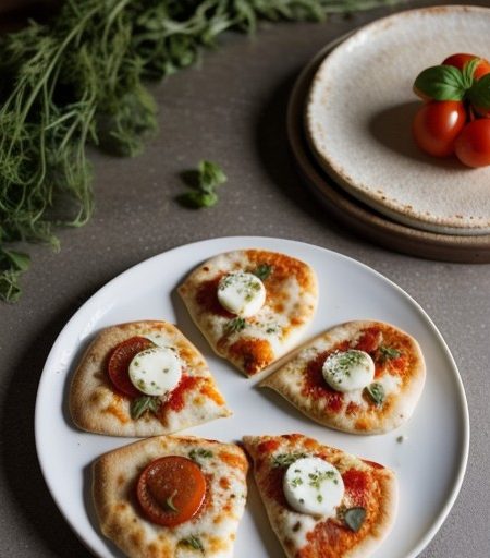 Mini Pita Pizzas recipe image