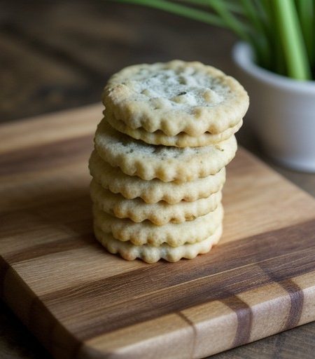 Mini Scallion Biscuits~ recipe image