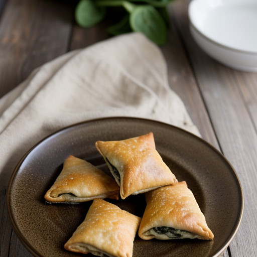 Mini Spinach Turnovers recipe image