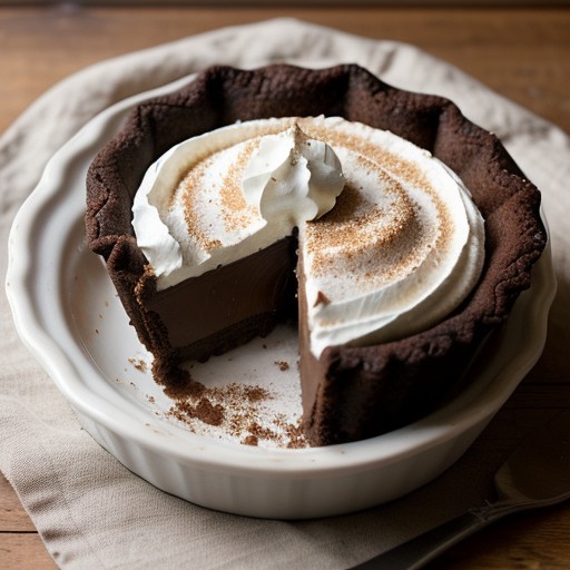 Miniature Chocolate-Peanut Butter Pies recipe image