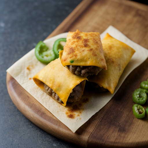Miniature Tex-Mex Egg Rolls recipe image
