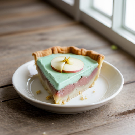 Mint Blossom Pie (With Minted Apple Slices recipe image