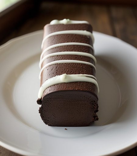 Mint Chocolate Logs recipe image
