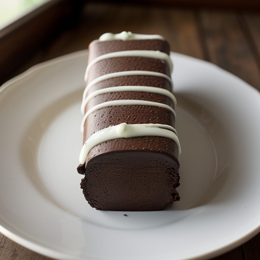 Mint Chocolate Logs recipe image