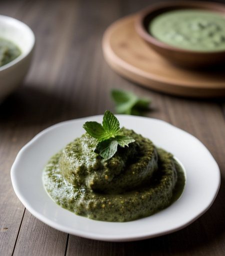 Mint-Coriander Chutney recipe image