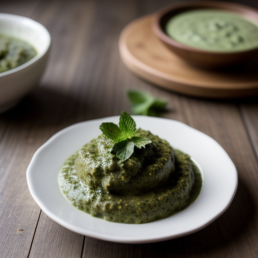 Mint-Coriander Chutney recipe image