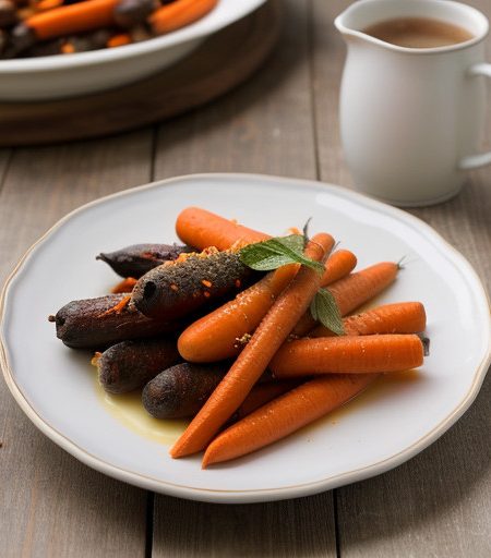 Mint-Glazed Carrots recipe image