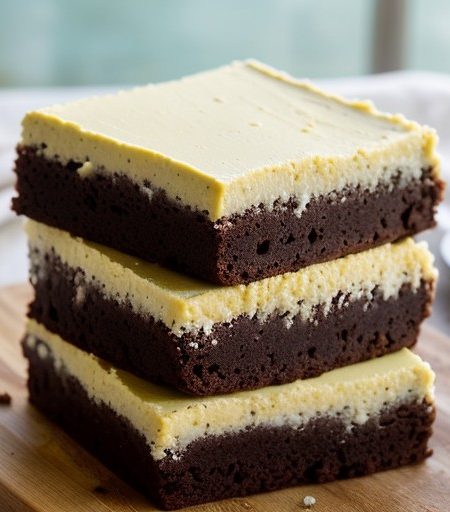 Mint Iced Brownies recipe image
