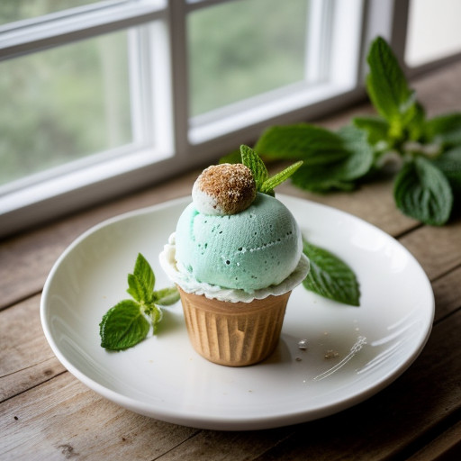 Mint Julep Ice Cream recipe image