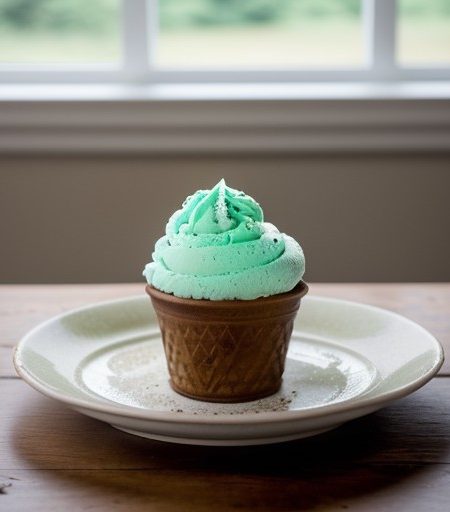 Mint Julep Ice Cream recipe image