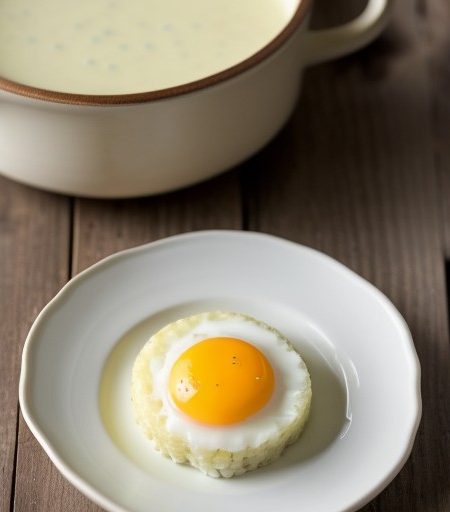 Mint Rice Custard recipe image
