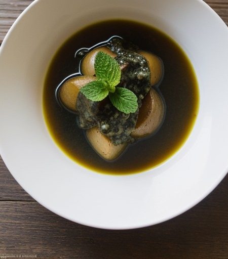 Mint Sauce With New Potatoes recipe image