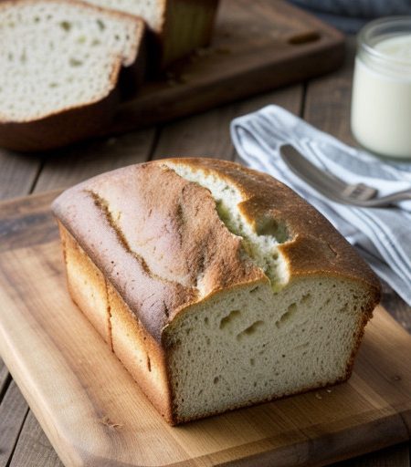 Mint & Yogurt Bread recipe image