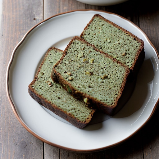 Mint and Black Pepper Loaf With Pistachio Topping recipe image