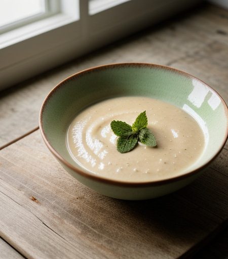 Minted Cantaloupe Sauce recipe image