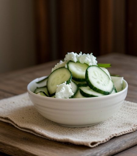 Minted Cucumber Salad recipe image