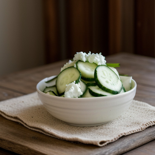 Minted Cucumber Salad recipe image