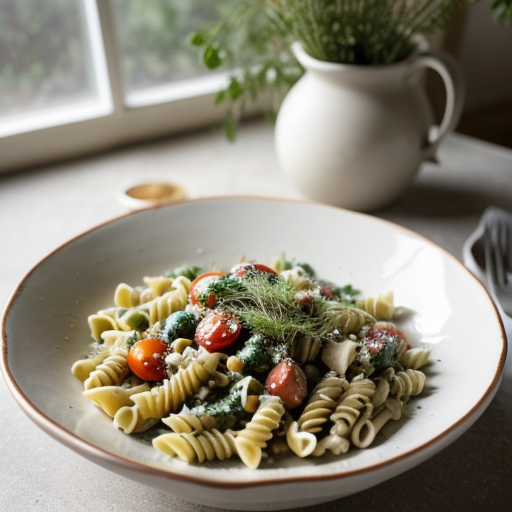 Minted Pasta Salad recipe image