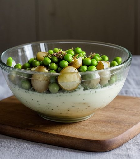 Minted Pea & New Potato Salad recipe image