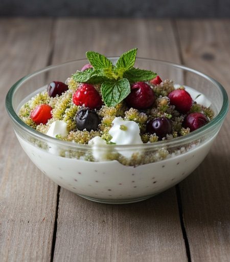 Minted Quinoa Fruit Salad recipe image