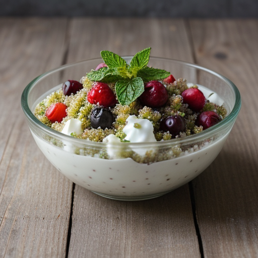Minted Quinoa Fruit Salad recipe image